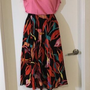 Colorful Abstract Women's Skirt